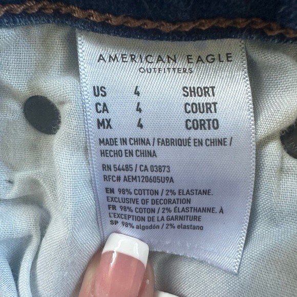 American Eagle Outfitters Super Stretch Super High Rise Jeggings 4 Short - Picture 8 of 8